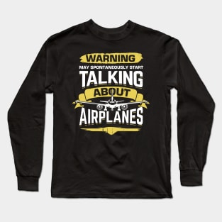 Aircraft Maintenance Technician Mechanic Gift Long Sleeve T-Shirt